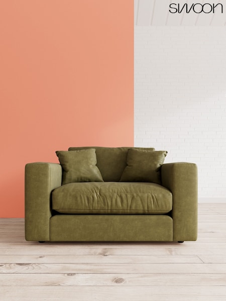 Smart Leather/Green Althaea By Swoon (U65396) | £1,149
