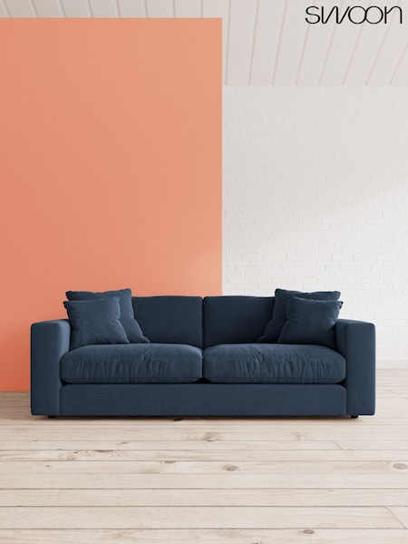 Smart Wool/Indigo Althaea By Swoon (U65416) | £1,149 - £3,319