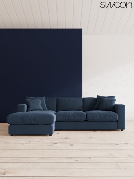 Smart Wool/Indigo Althaea By Swoon (U65416) | £2,549