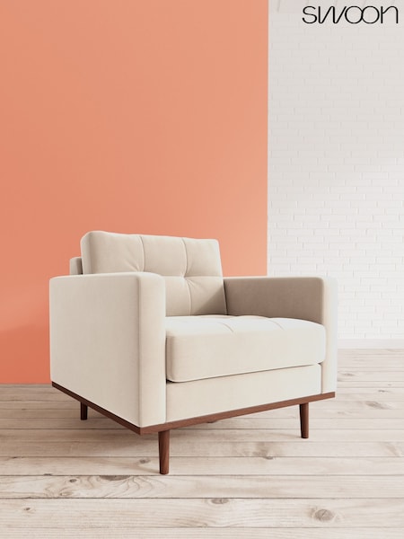 Easy Velvet/Taupe Berlin By Swoon (U66012) | £1,079
