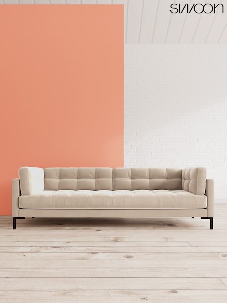 Easy Velvet/Taupe Landau By Swoon (U66013) | £1,769