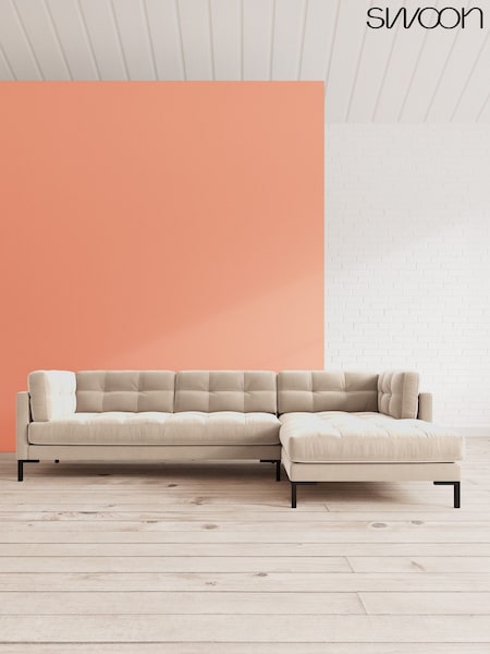 Easy Velvet/Taupe Landau By Swoon (U66013) | £2,539