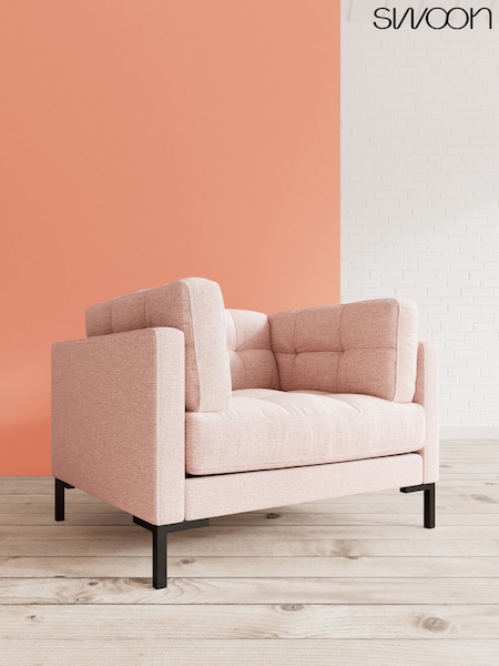 House Weave/Blush Landau By Swoon (U66016) | £1,179