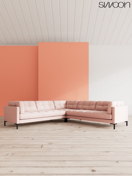 House Weave/Blush Landau By Swoon (U66016) | £3,109