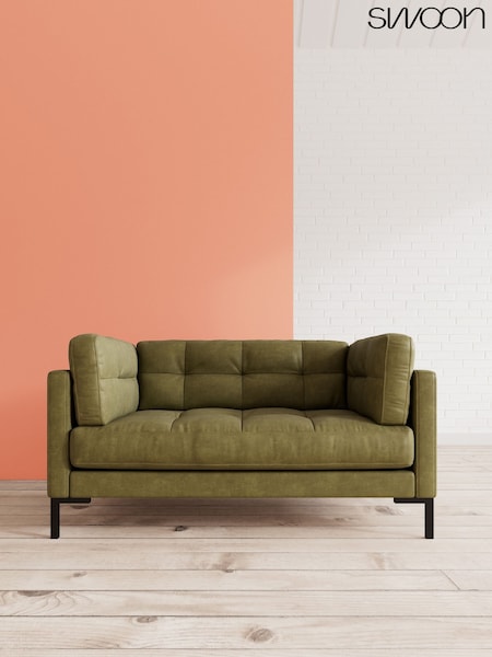 Smart Leather/Green Landau By Swoon (U66028) | £1,329