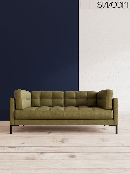Smart Leather/Green Landau By Swoon (U66028) | £1,589
