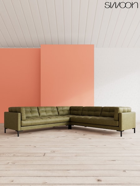 Smart Leather/Green Landau By Swoon (U66028) | £569 - £3,259