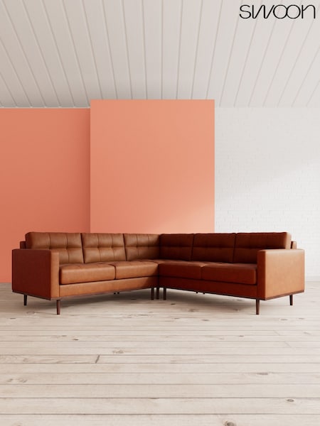 Smart Leather/Tan Berlin By Swoon (U66033) | £3,059