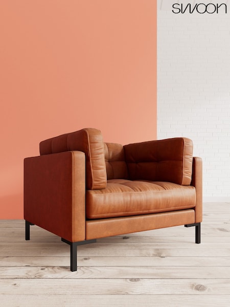 Smart Leather/Tan Landau By Swoon (U66034) | £1,229