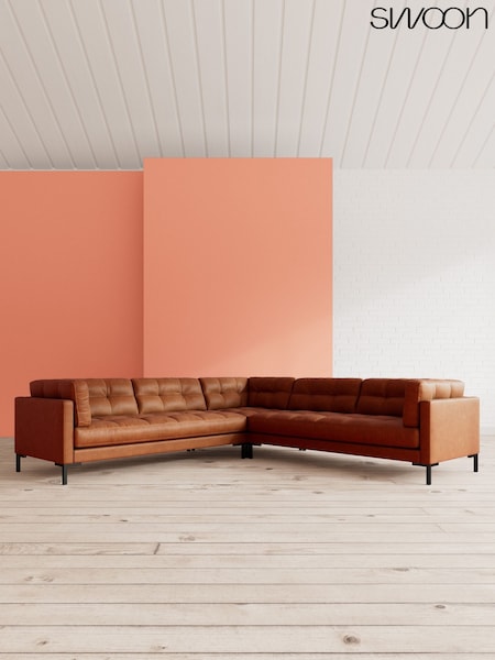 Smart Leather/Tan Landau By Swoon (U66034) | £3,259