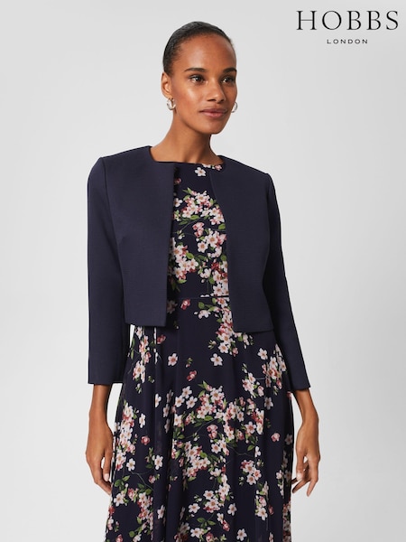 Hobbs Blue Elize Jacket (U66100) | £139