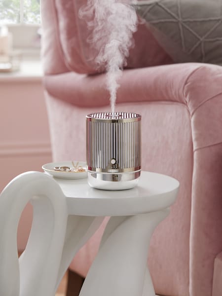 Silver Battery Operated Electric Diffuser (U66608) | £26