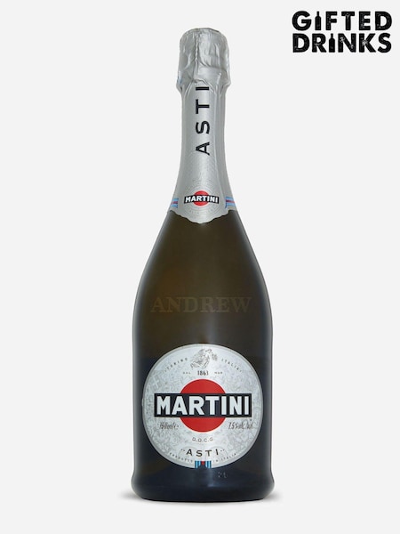 Personalised Martini Asti 75cl by Gifted Drinks (U68466) | £27