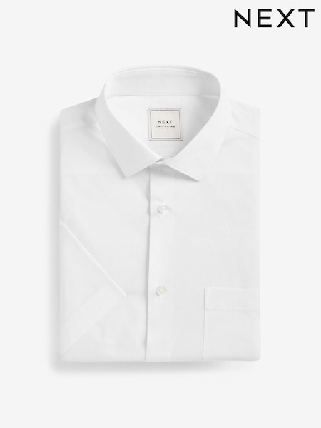 White Slim Fit Easy Care Smart Shirt (U68627) | £20