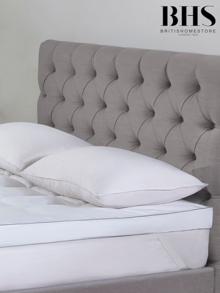 BHS White Like Down Mattress Topper (U68783) | £75 - £110