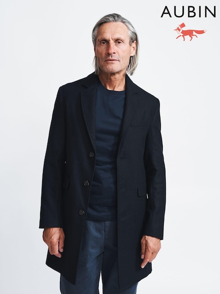 Aubin Ramsden Wool Overcoat (U68895) | £495