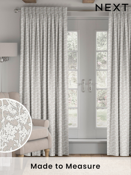Fawn Natural Juno Made To Measure Curtains (U69022) | £109