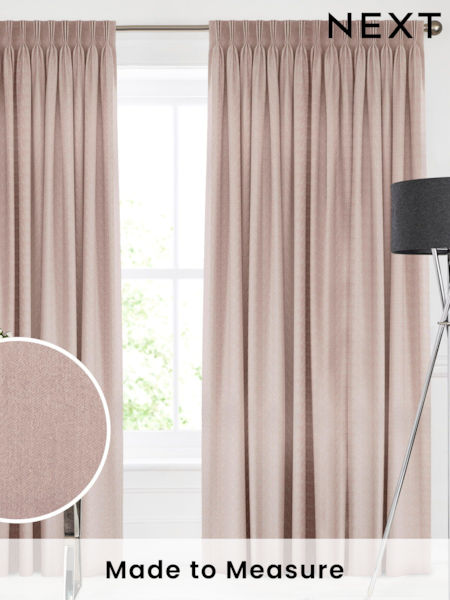 Vintage Pink Trella Made To Measure Curtains (U69064) | £100