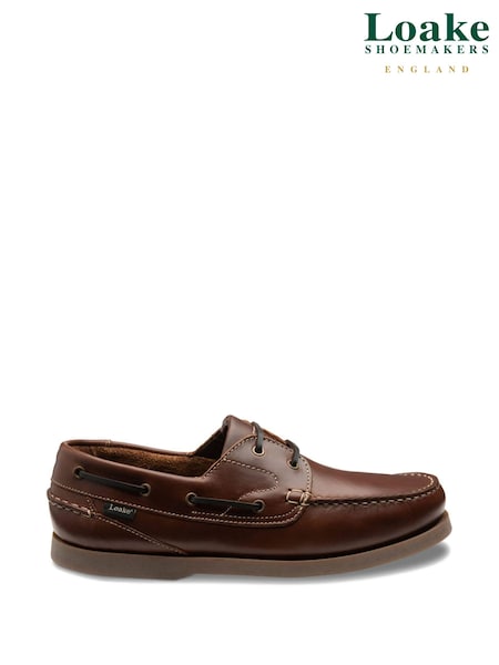 Loake Lymington Eyelet Boat Shoes (U69214) | £140