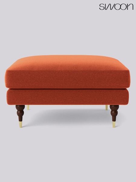 Swoon Orange Charlbury Ottoman (U70027) | £529