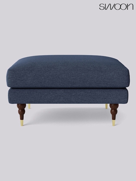 Swoon Blue Charlbury Ottoman (U70057) | £439
