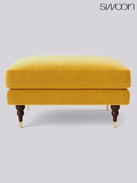 Swoon Yellow Charlbury Ottoman (U70058) | £449
