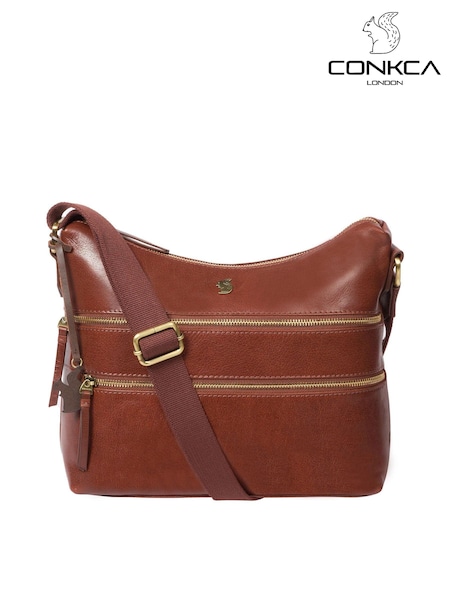 Conkca Georgia Leather Shoulder Bag (U71217) | £66