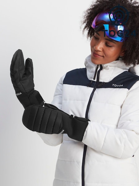 Tog 24 Black Escapade Ski Mittens (U71360) | £45