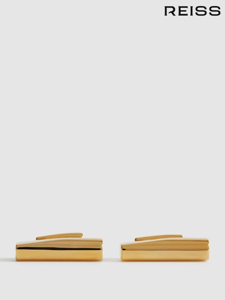 Reiss Gold Blake Bar Cufflinks (U71820) | £58