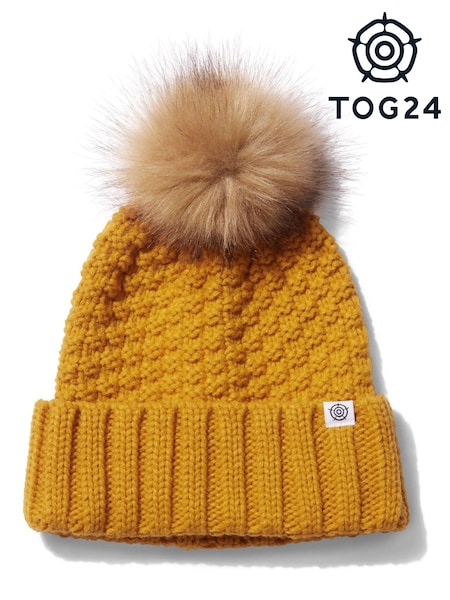 Tog 24 Yellow Keeley Winter Knit Hat (U71883) | £24