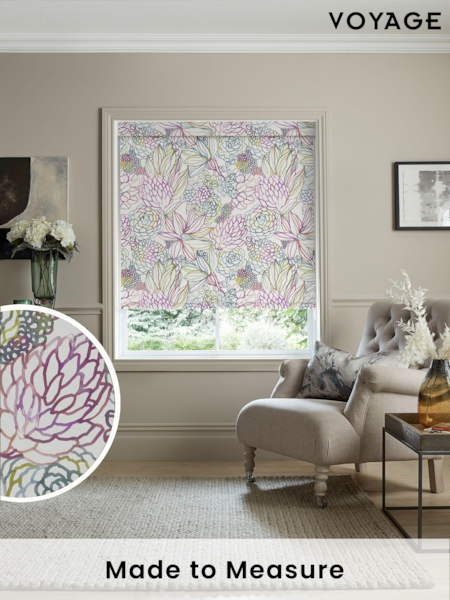 Voyage Sorbet Purple Blackout Althorp Made to Measure Roller Blind (U72985) | £73