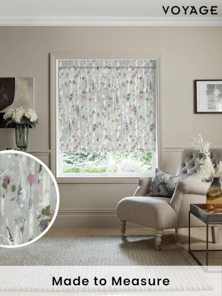 Voyage Peony Purple Blackout Hoppa Made to Measure Roller Blind (U72994) | £73