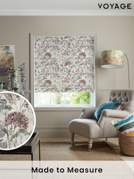 Voyage Dawn Brown Country Hedgerow Made to Measure Roman Blind (U73065) | £89