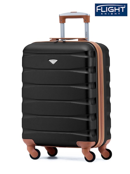 Flight Knight 55x40x20cm Ryanair Priority 4 Wheel ABS Hard Case Cabin Carry On Hand Luggage (U73124) | £50