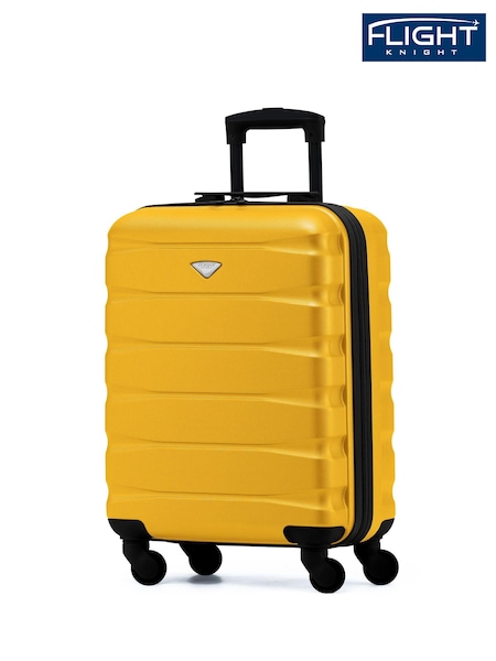 Flight Knight 55x40x20cm Ryanair Priority 4 Wheel ABS Hard Case Cabin Carry On Hand Luggage (U73129) | £50