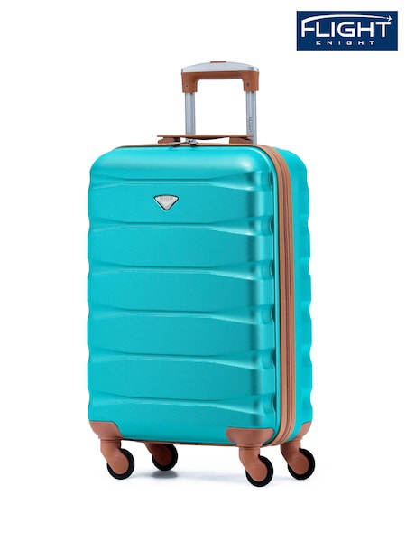 Flight Knight 55x40x20cm Ryanair Priority 4 Wheel ABS Hard Case Cabin Carry On Hand Luggage (U73132) | £50