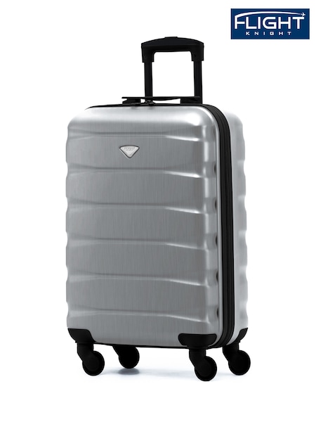 Flight Knight 55x40x20cm Ryanair Priority 4 Wheel ABS Hard Case Cabin Carry On Hand Luggage (U73133) | £50