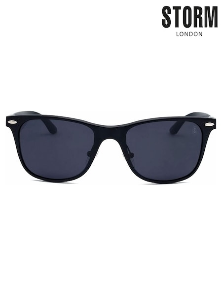 Storm Tech Telegonus Polarised Black Sunglasses (U73495) | £50