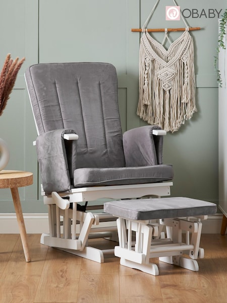 Obaby Grey Deluxe Reclining Nursing Chair (U73521) | £280