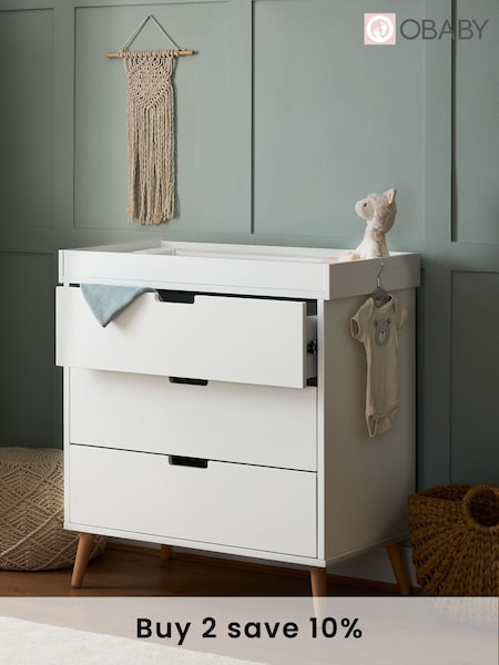 Obaby White Maya Changing Unit (U73533) | £240