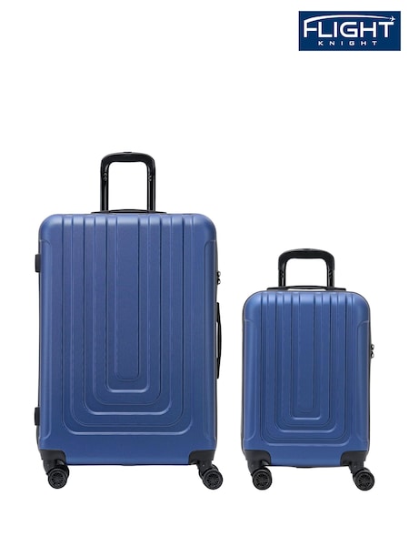 Flight Knight Large Check In & Small Carry-On Hardcase Travel Suitcase Set Of 2 (U74058) | £90