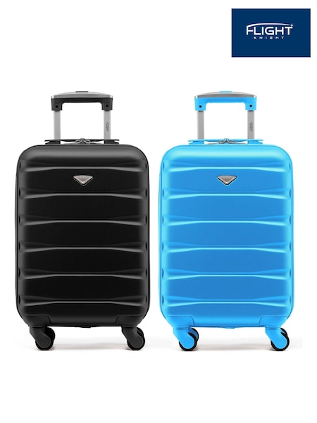 Flight Knight EasyJet Overhead 55x35x20cm Hard Shell Cabin Carry On Case Suitcase Set Of 2 (U74068) | £90