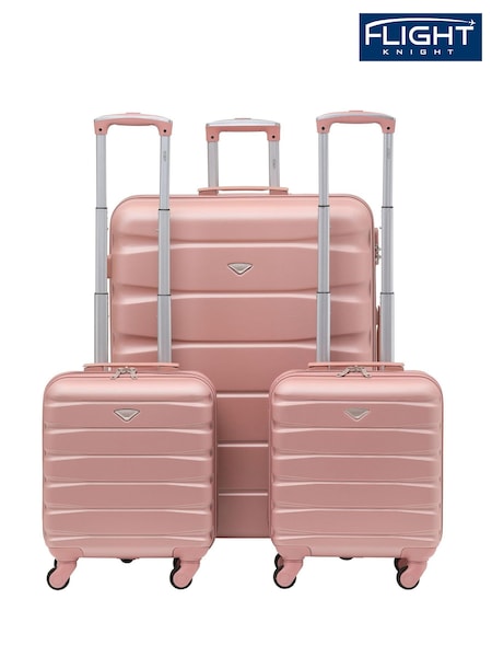 Flight Knight Large Check-In Bag With Set Of 2 Easy Jet Underseat Bags 45x36x20cm (U74091) | £150