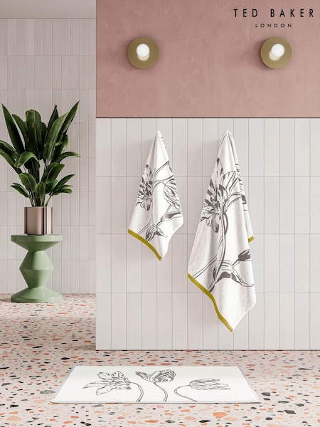 Ted Baker Gold Tulip 100% Cotton Towel (U74350) | £20 - £60