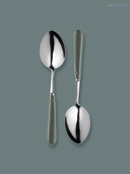 Mary Berry Set of 4 Green Signature Serving Spoons (U74651) | £34
