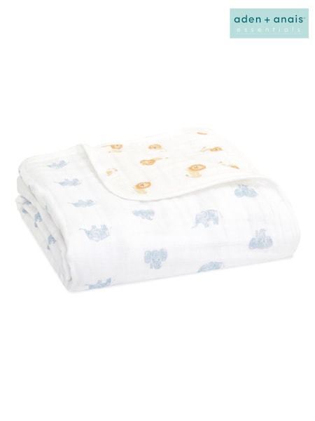aden + anais Animal Kingdom Animal Kingdom Cotton Muslin Dream Blanket (U75079) | £50