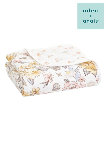 aden + anais earthly Animal Kingdom Cotton Muslin Dream Blanket (U75231) | £50