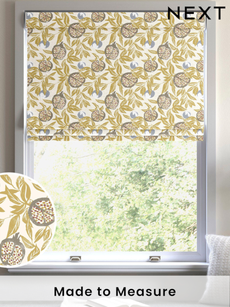 Yellow Halo Made To Measure Roman 100% Cotton Blinds (U75441) | £52