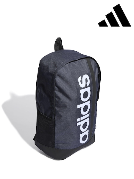adidas Blue Linear Backpack (U75772) | £23
