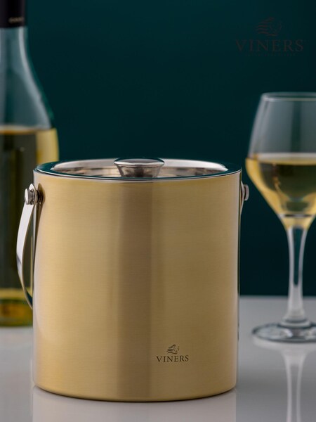 Viners Gold Barware Double Wall Ice Bucket (U75847) | £27